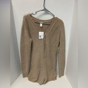 Forever 21 Beige Lounge Romper